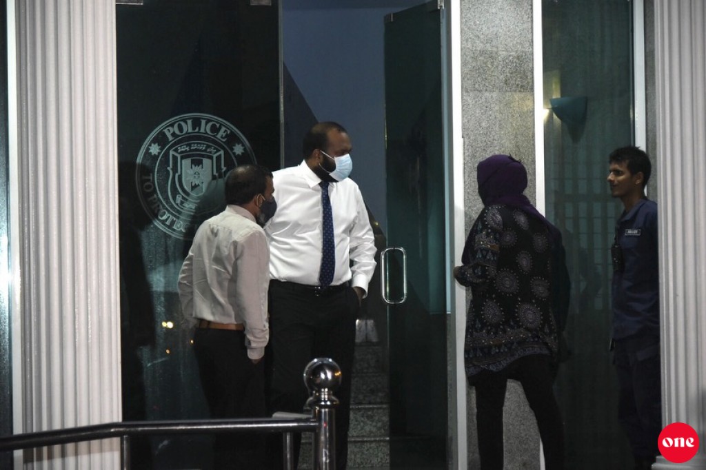Ali Waheed presented to Police