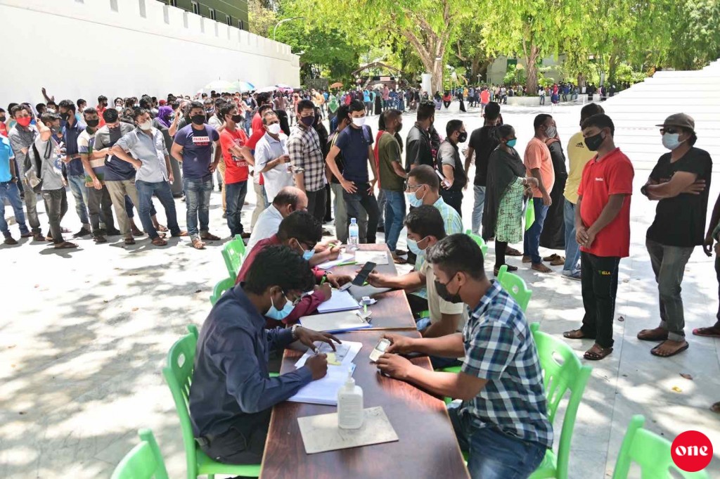 Raajjeygai vaccine jehey aabaadheege 57 percent meehunnah furathama dose dheefi