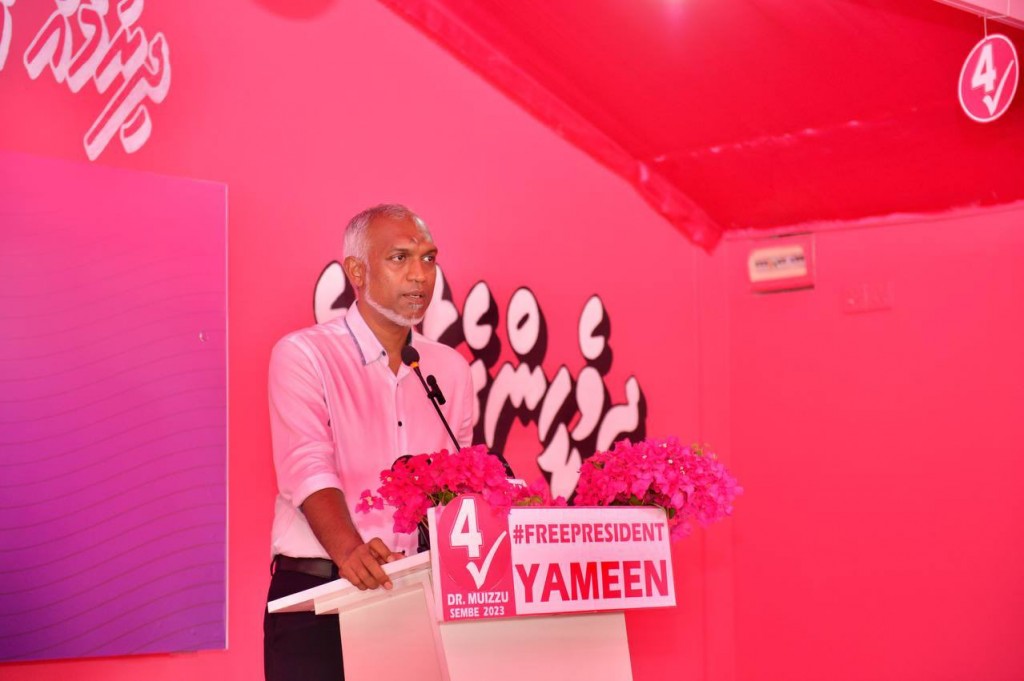 Mathiveri falhugai airport eh alhaanan: Muizzu