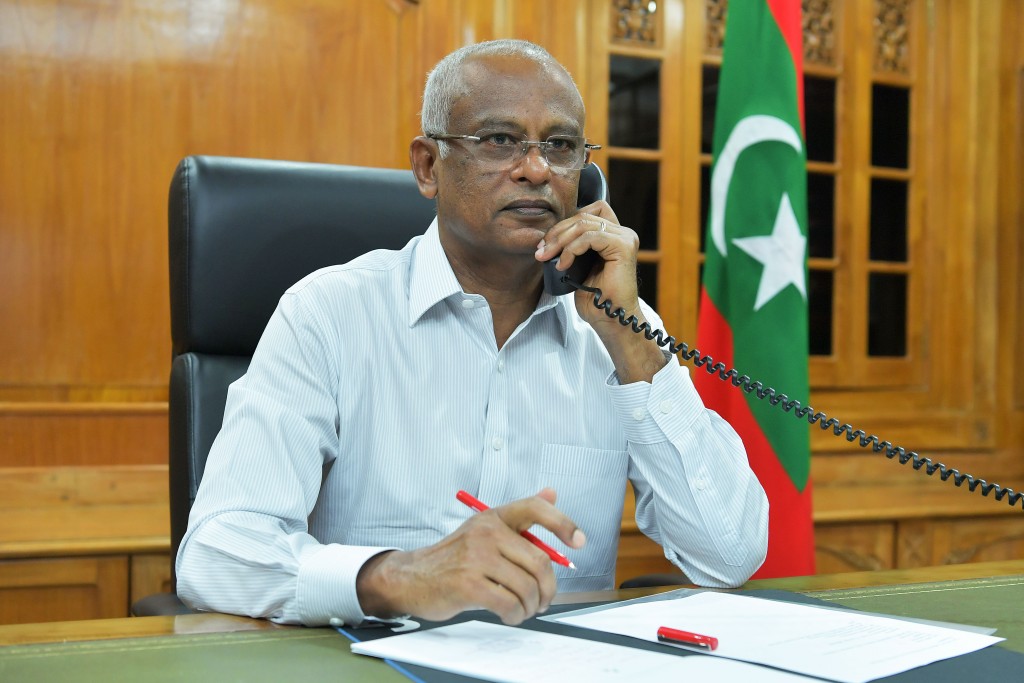 President thanks Sheikh Hasina for generous assistance to Maldives