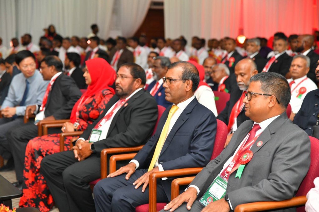 Riyaasee inthihaabugai JP inn vaadha nukuraane kamah dhekumakee thasarrafu nufudhey visnumeh: Nasheed