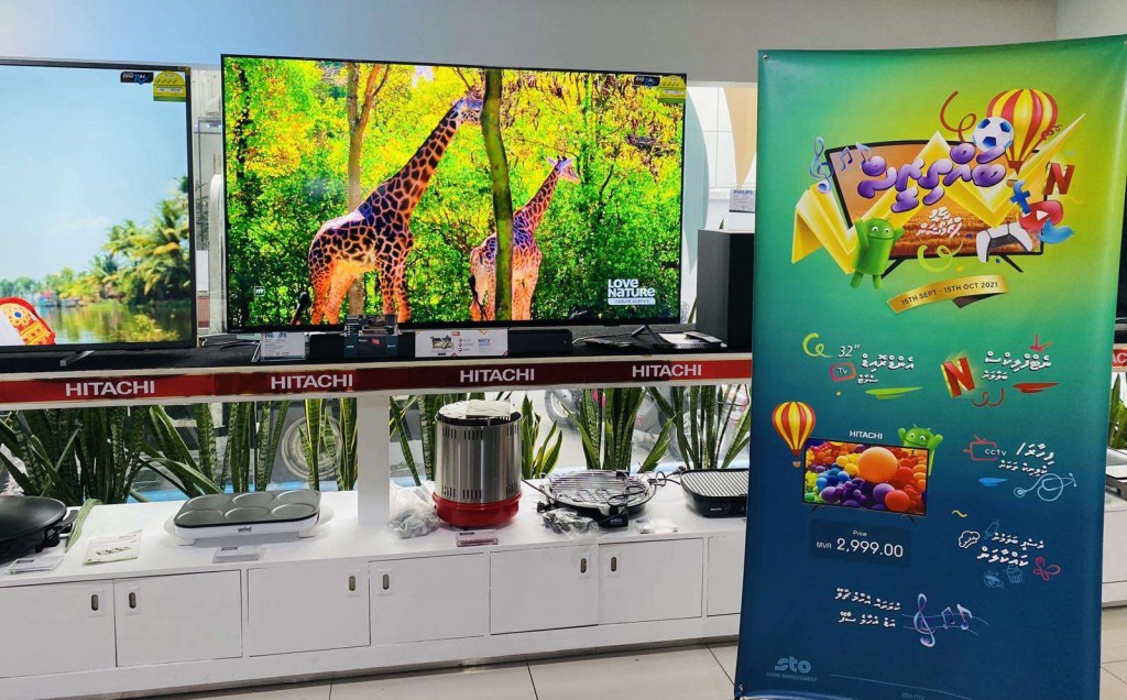 Hitachi TV ge haahsa promotion eh STO in fashaifi