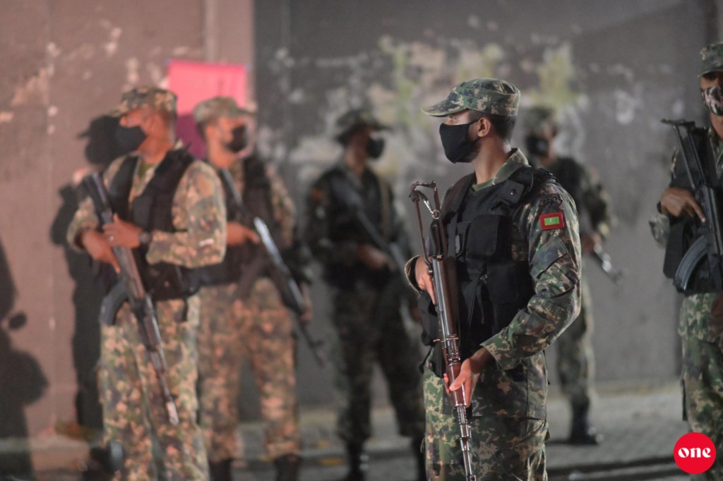 Gina adhadhehge sifain hathiyaaraa eku Male' thereygai harakaaiytheri vanee