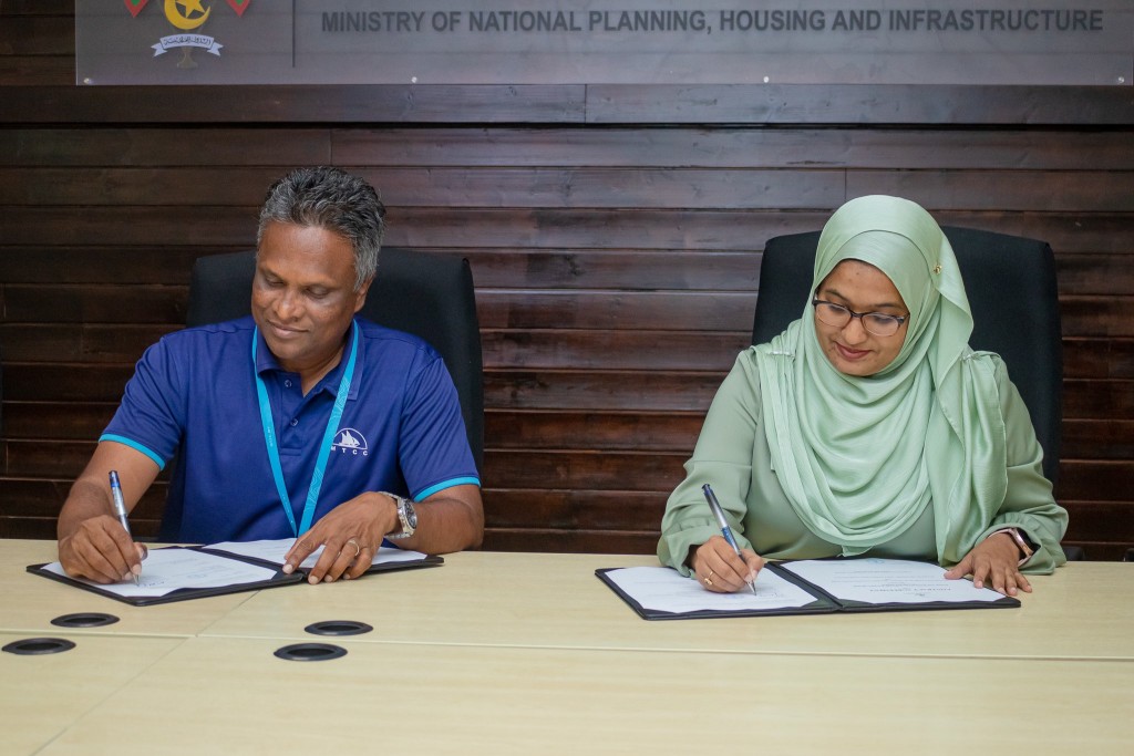 Villingili-Kooddoo bridge ge dhiraasaa thah hadhan MTCC aa havaalu kohfi