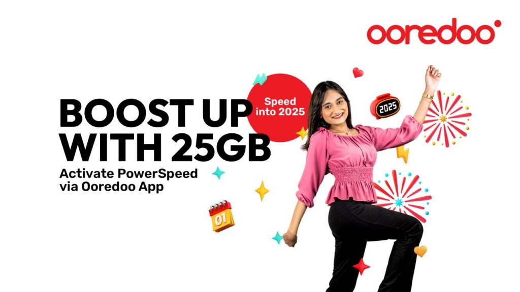 Ooredoo in aa aharah ithuru offer thakeh, 5G speed gai unlimited data aaeku mulhin aa add-ons!