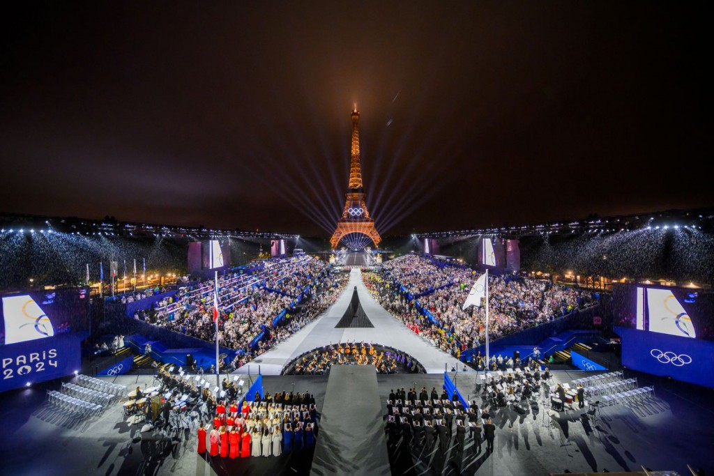 Photo: Paris Olympics hulhuvumuge rasmiyaathu