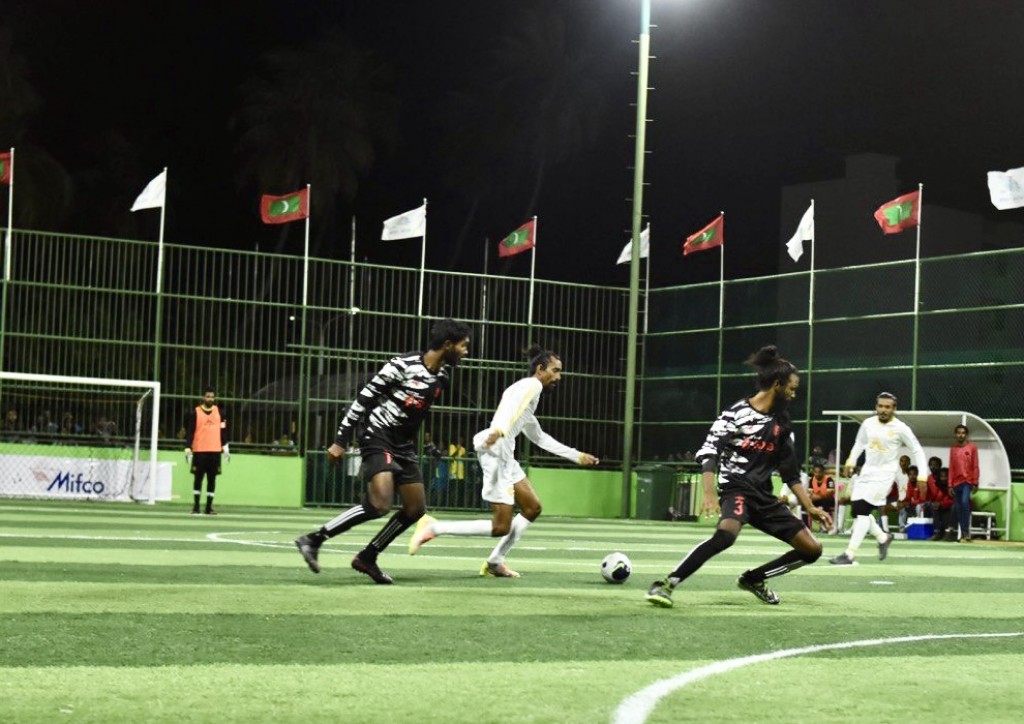 Blueprint Hub futsal: Panthers aai FC United evvaru, One Round aai Spartans feshun rangalhu koffi