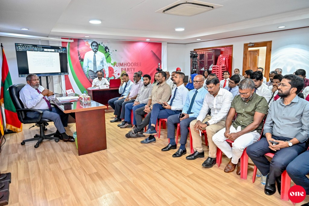 Riyaasee inthihaabu: Dhevana burugai kuriah dhaane gothakaa medhu JP in miadhu gotheh ninmanee