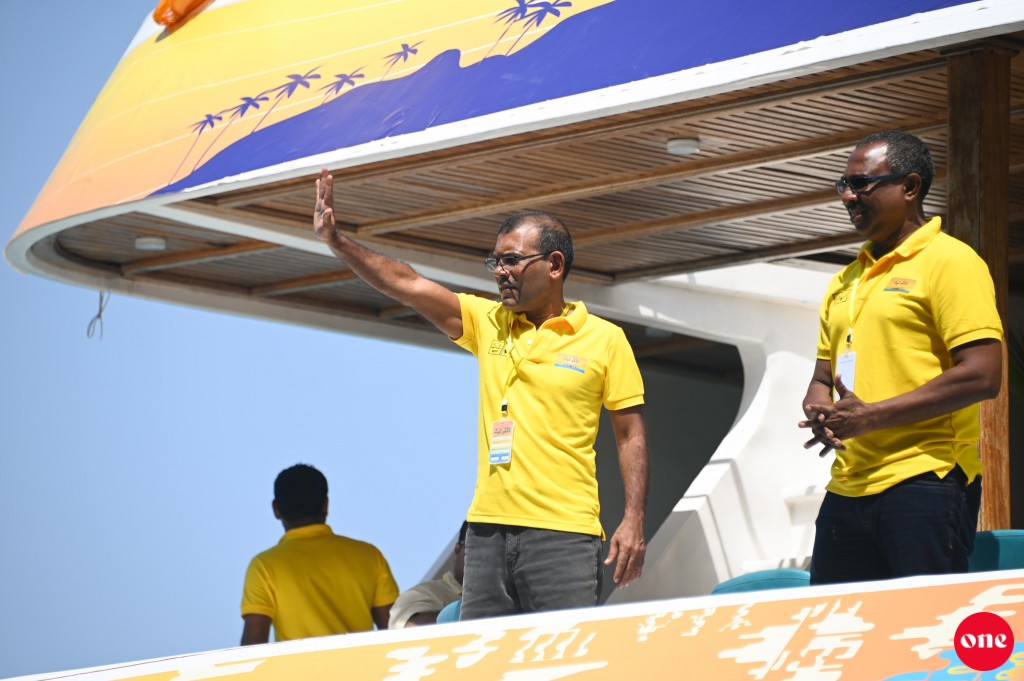 Raees Nasheed miadhu Raajje vadaigahnavanee