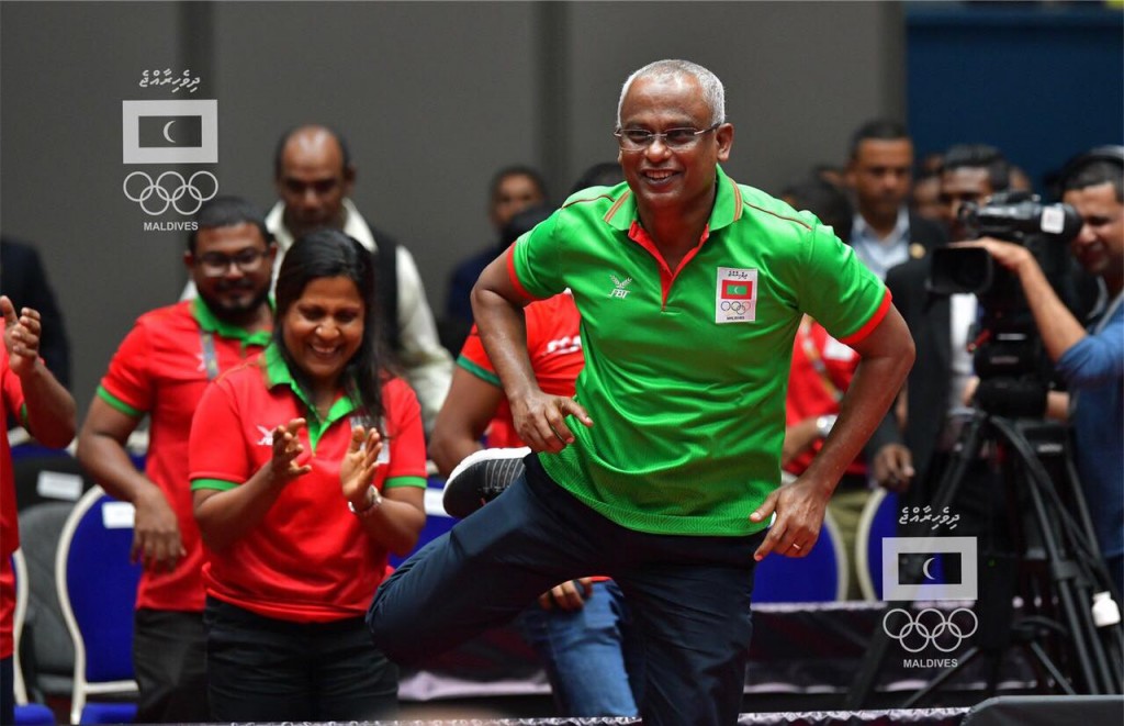 IOIG ge bodu kaamiyaabee aai IOIG raahjjeygai beyvvun, Raees Solih ge dhuru visnunfulheh