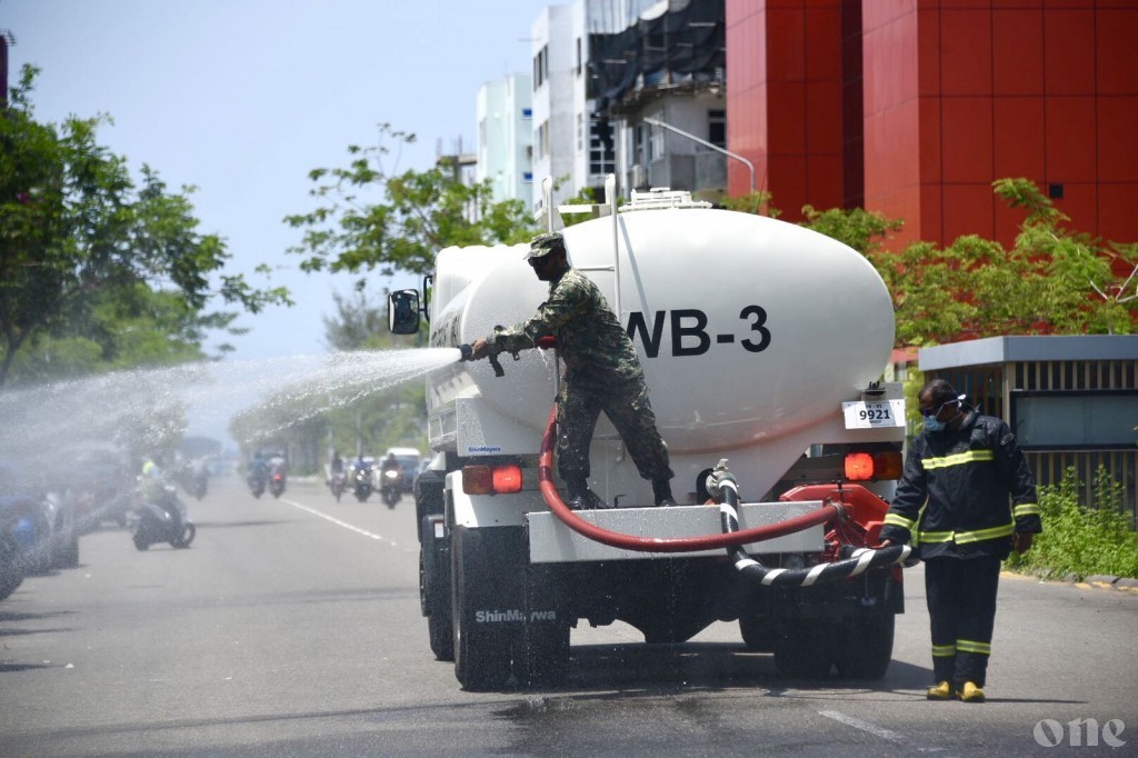 Disinfection begins in Hulhumale’