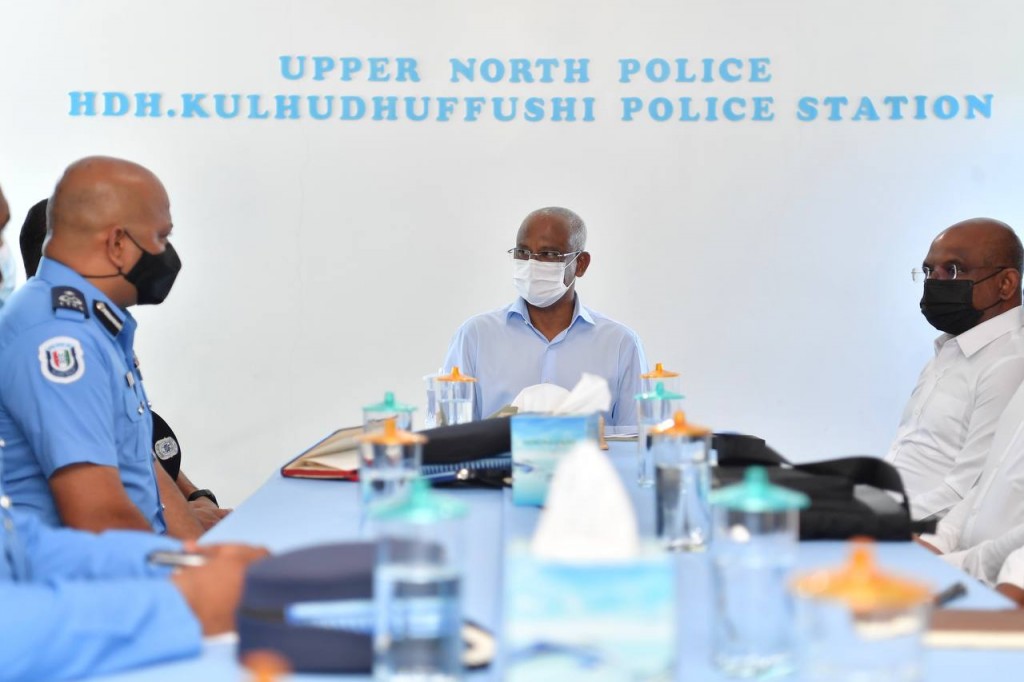Fuluhunge hidhumaiy fulhaa kurumuge gothun 61 police station eh imaaraaiy kurumuge masaikaiy kuramundhey: Raees Solih