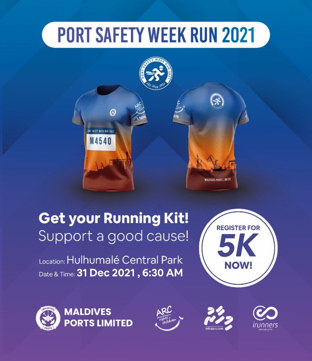 MPL ge ''Port Safety Run'' maadhamaa hulhumale' gai