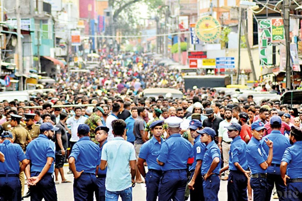 Over a 100 people arrested in relation with the attack on Sri Lanka