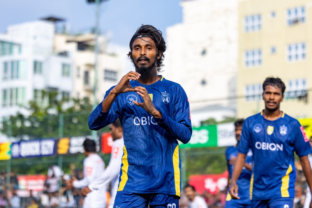 Champion Eydhafushi feshee molhakun, Maaenboodhoo in Bandidhoo kolhah 12 goal