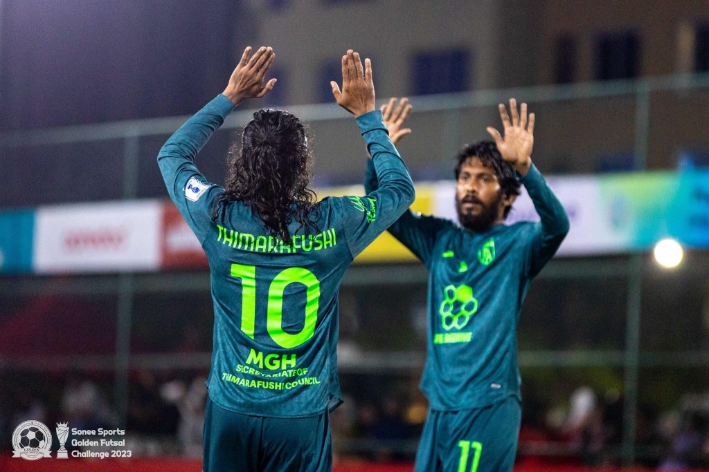 GFC: HA. Atoll ge quarter team thah yageen vejje, Champion Thimarafuttah bodu molheh