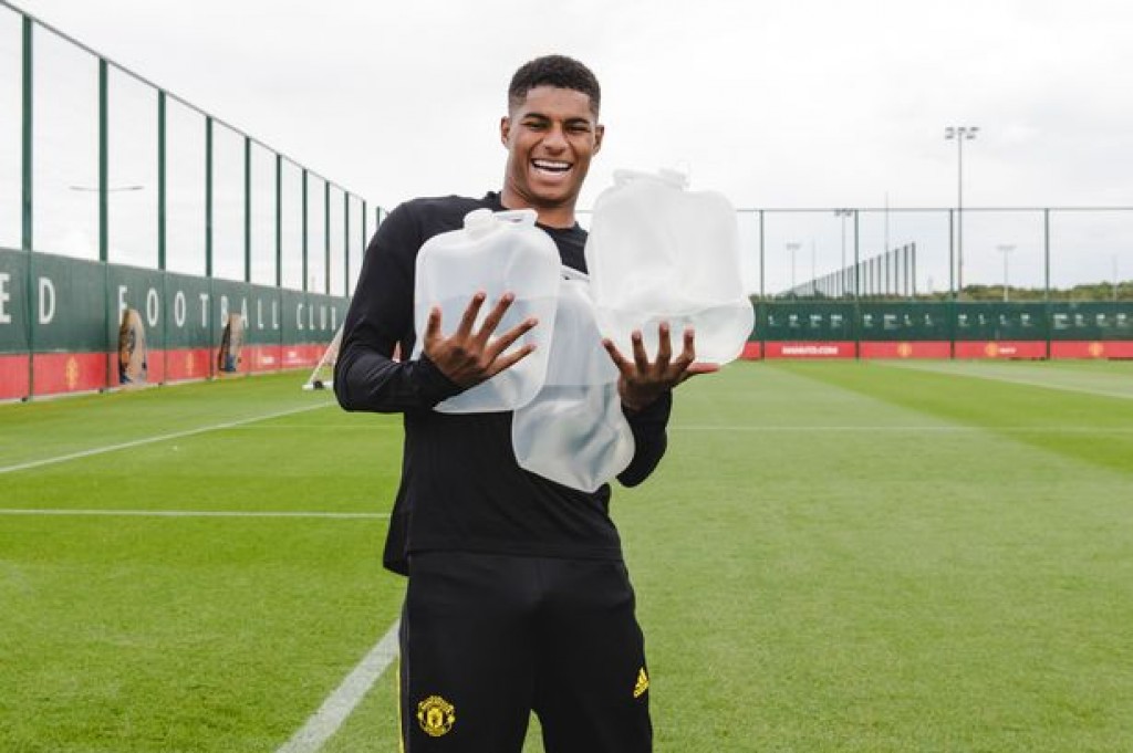 Covid 19 ge haalathugai dhekki namoonaa aaeku, Rashford ah ingireythi emme mathee sharafu