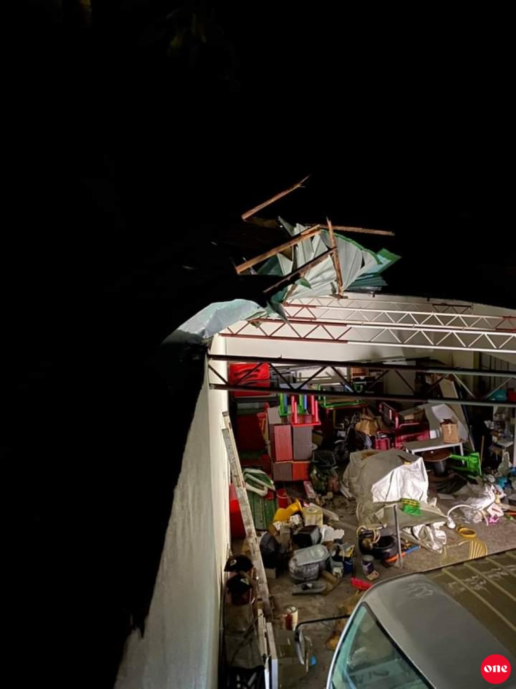 #OnePhoto: Uthuraai dhekunah thoofaanuge asaru, rahvehin haaskamehgai!