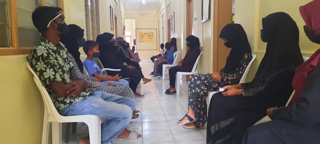 Alifushi School ge 200 ahvvure gina dharivarunnah aridhafus roagaa jehi geygai, Covid ah test kuran fashaifi