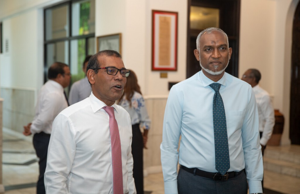 Riyaasee inthihaabaai Majilis inthihaabu ekeegai beyvun rangalhu