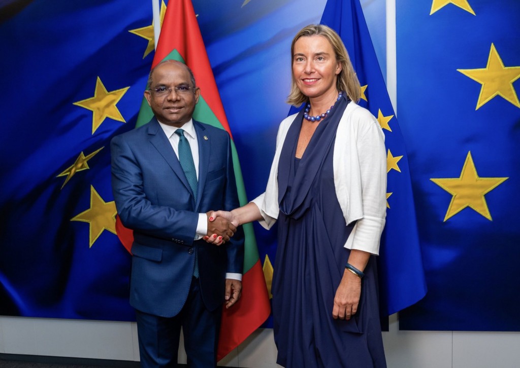 EU and Maldives discuss climate change, counterterrorism and security reform