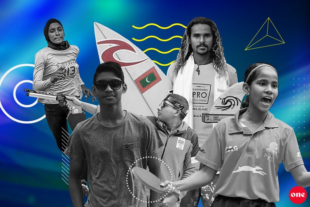 Dheema, Nibal, Himna, Smiley adhi Ziyan ah Olympic scholarship