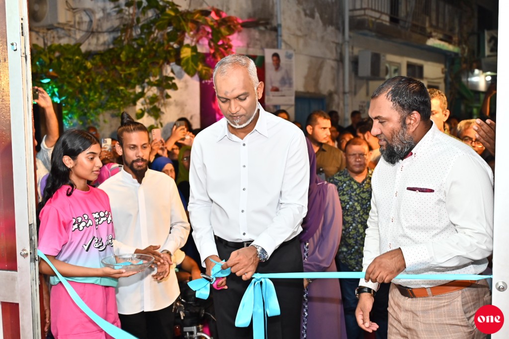 One photo: PNC ge mahchangolhi uthuru dhaairaa ge candidate Janaabu ibbe ge jagaha hulhuvun