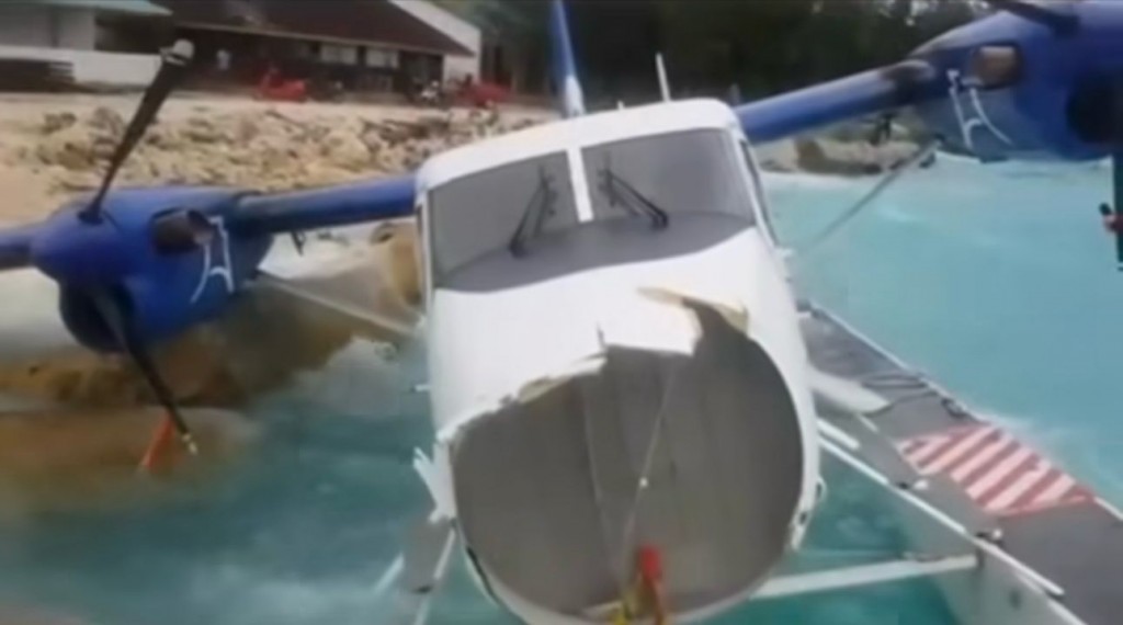 Budha dhuvahuge vihssaaraige MANTA ge Sea Plane akah gehllunthakeh
