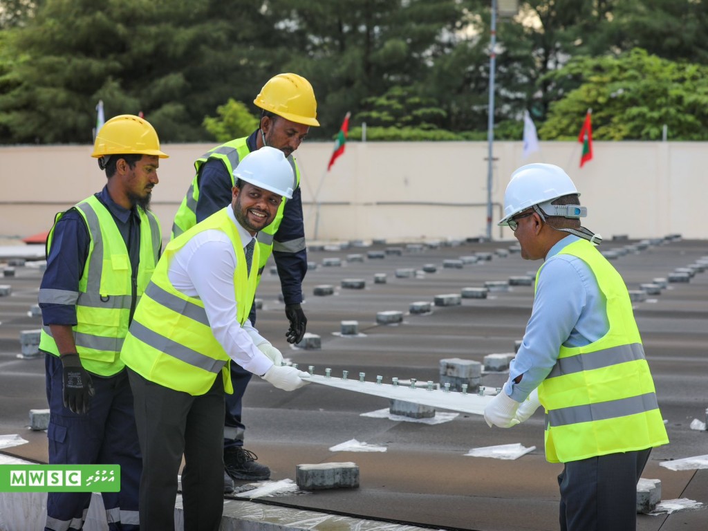 MWSC in Hulhumale gai 10,000 Ton ge fen thaangee eh bahattanee