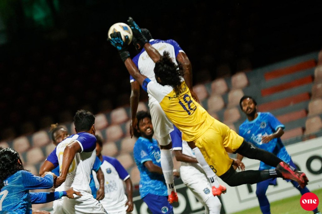 ONE Photo: Gold Cup 2024 gai Fuvahmulakaai K. Guraidhoo bahddhalukuri match