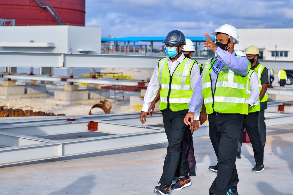 President observes development projects at VIA