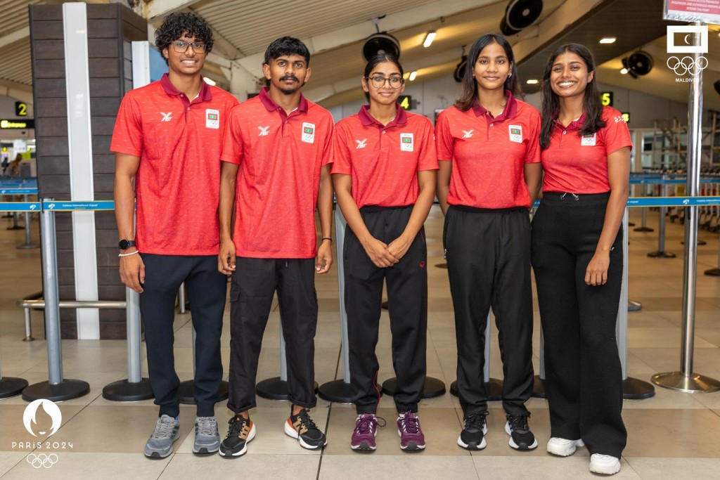 Paris Olympics ah dhaa dhivehi athlete in furaifi