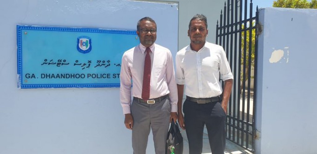 Dhaandhoo Council ge Raees ge mahcchah dhauvaa nukuran ninmaifi