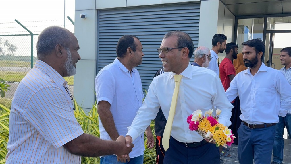 Primary campaign ah Raees Nasheed N., R., adhi B. Atholhah