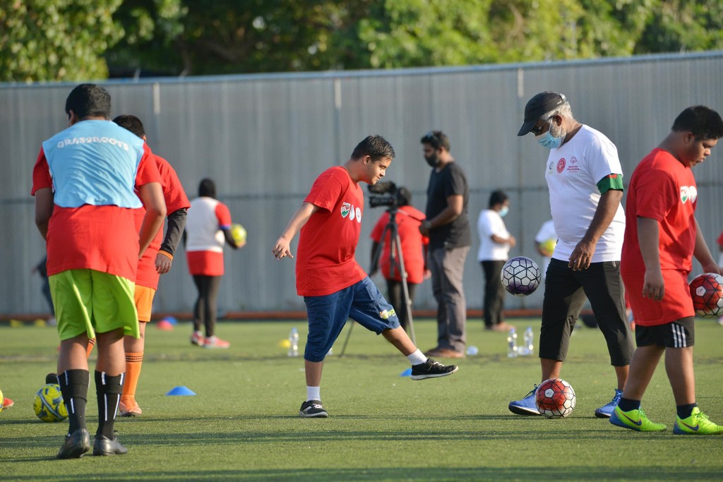 Unified football festival akun ''football for all'' ge haassa message eh