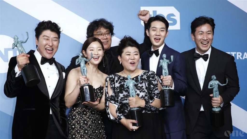 Parasite makes history with SAG Awards win
