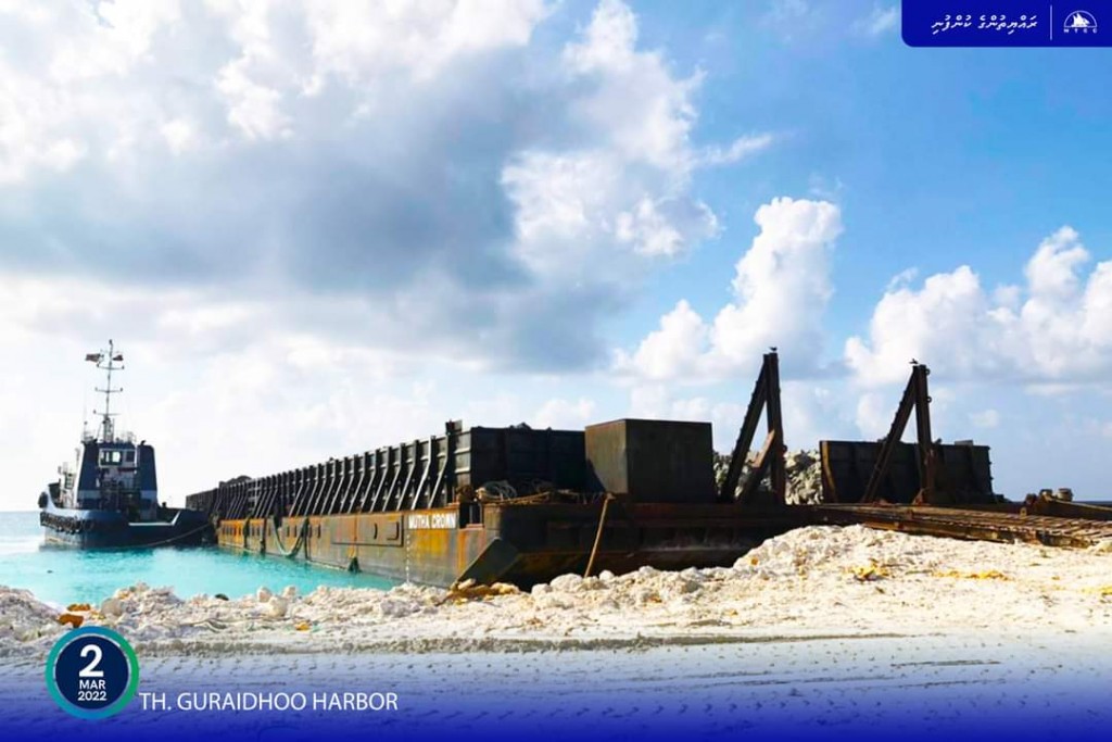 Guraidhoo bandharu update: Mashroouge bodubaeh ninmaalaifi
