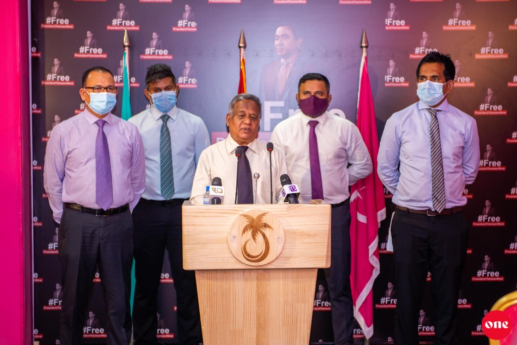 Raees Yameen Jail ah lee dhuvahu Raees Nasheed ah rovunee vee ufalakun: Saleem