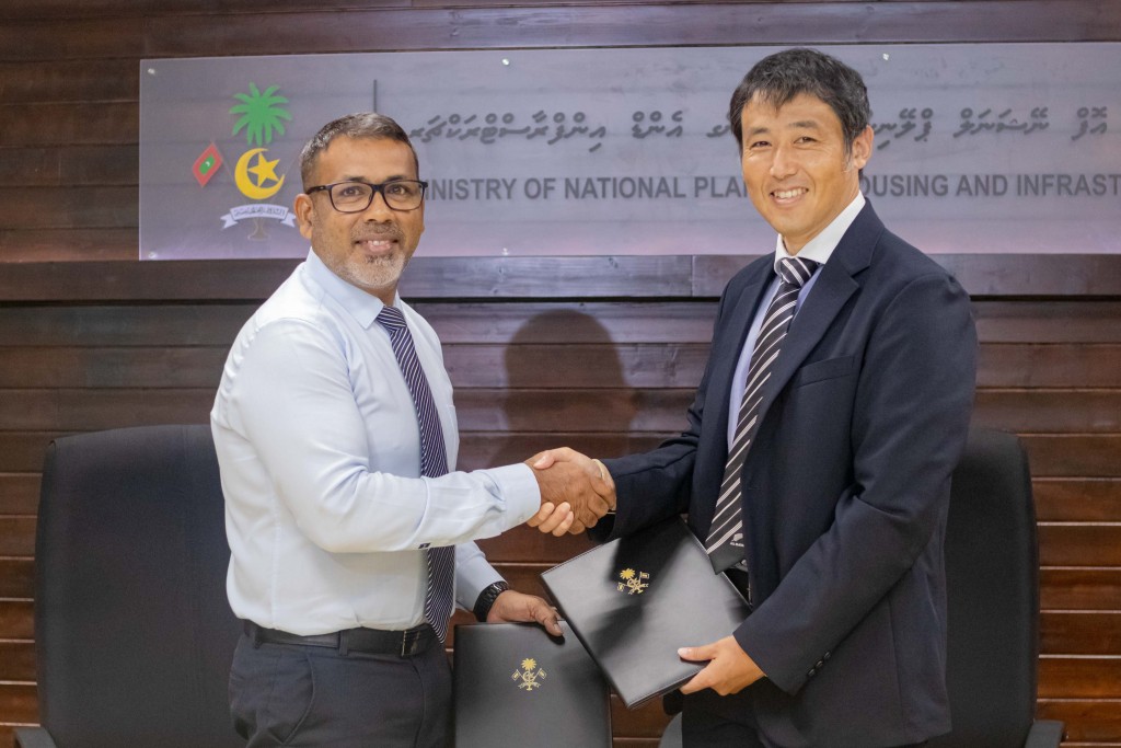 Japan ge hiley ehee gai Male' ge fen hindhaa nizaamaai ehgamu thoshi upgrade kuran dhiraasaa eh