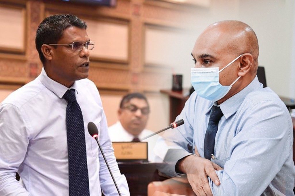 Hasanttey balikoh MDP ge Alifushi dhaairaage Raees kamah Bigey