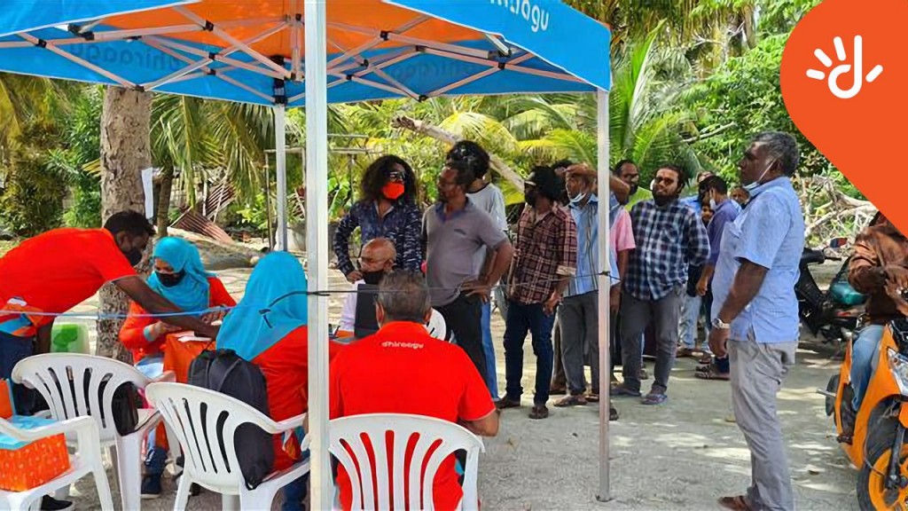 Dhiraagu high speed fiber internet ge hidhumaiy Rathafandhoo ah
