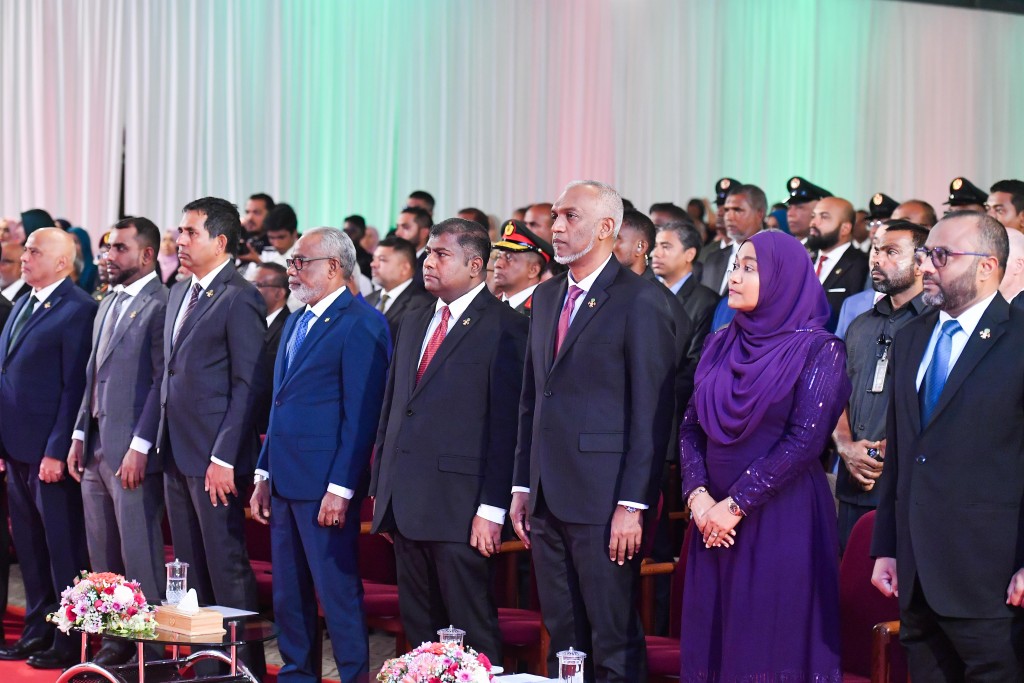 Photo: Raajje islaamvi dhuvahuge munaasabathugai beyvi rasmee jalssa
