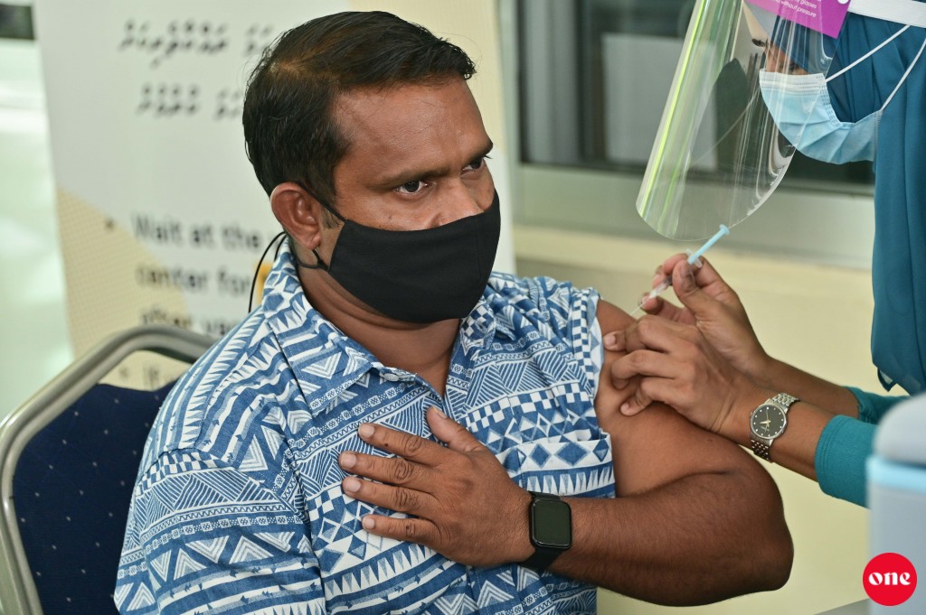 Male' sarahahdhun 1 lakka ah vuren gina meehun vaccine jahaifi