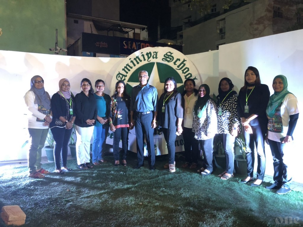 President and First Lady visit Ameeniyya Fair