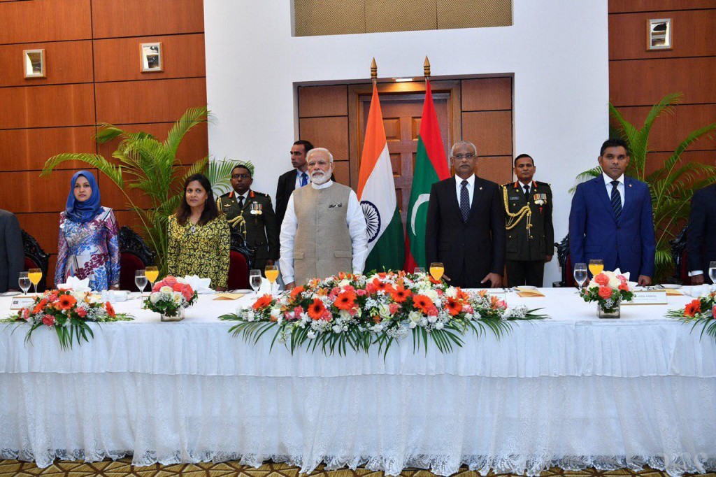 First Couple host Official Banquet in honour of  Indian Prime Minister