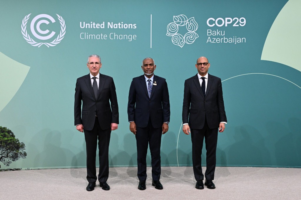 President Dr Muizzu attends COP29 opening session