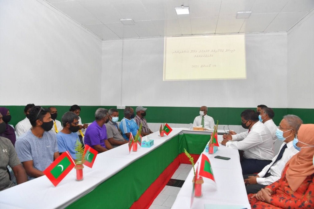 Funahddoo ge masahkkai alun feshumah masahkkai kohddhehvvaane kamah Raees vidhaalhuvehjje
