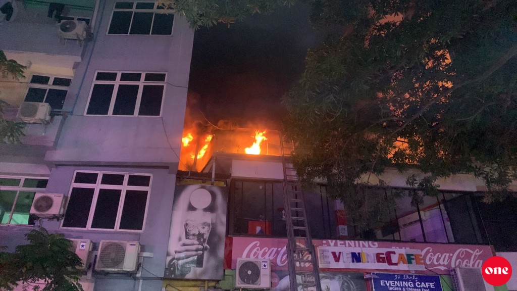 Fire breaks out at Evening Café