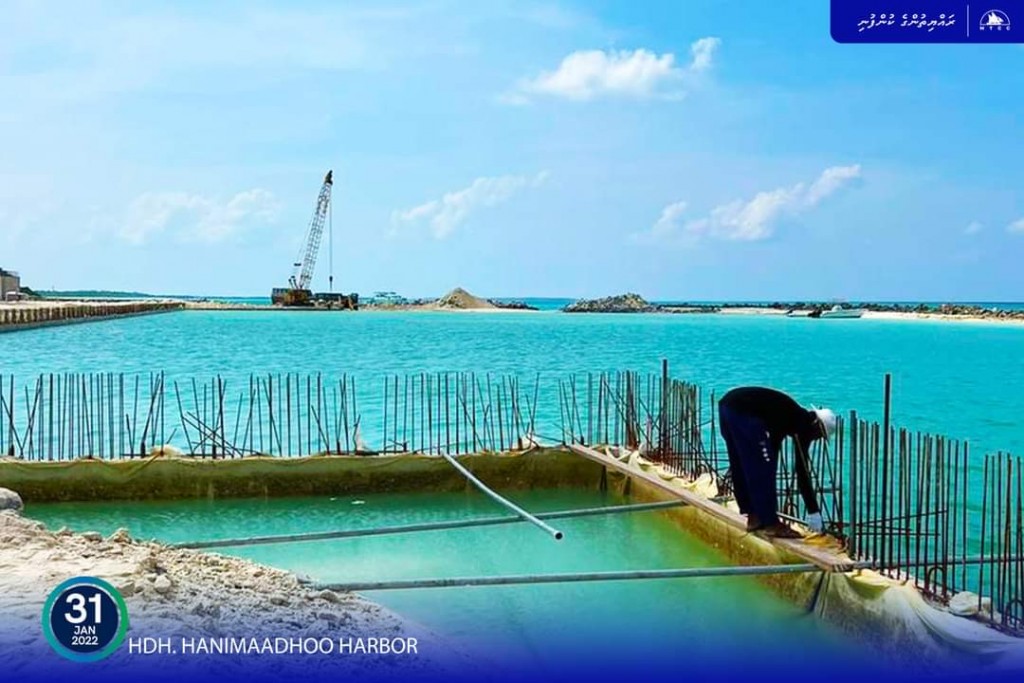 Hanimaadhoo bandharu ge 52 percent masahkaiy nimijje