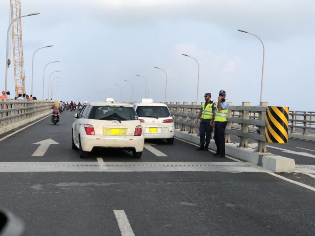 Police check 461 vehicles during vehicle ban